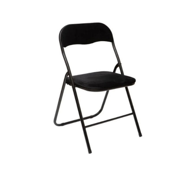 Location Chaise Pliante Noire-Location Mobilier Événementiel