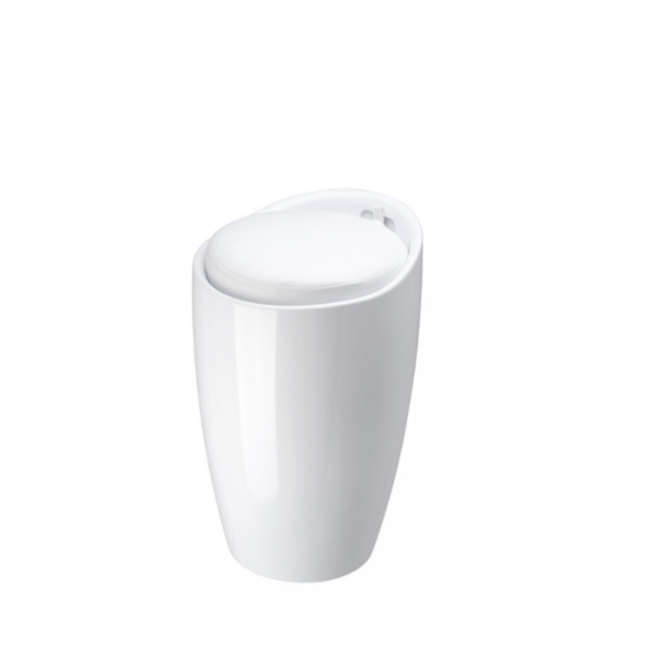 Location Tabouret Vinyle Blanc