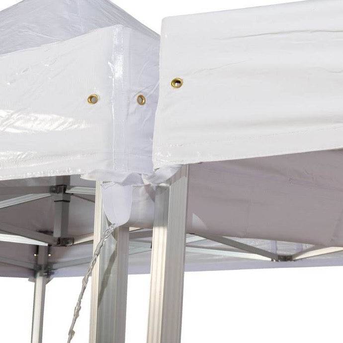 Gouttière 3m Blanche pour Tente Pliante Location