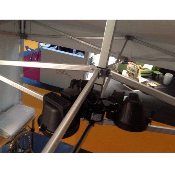 Location Lampe 3 spots (160W) pour tentes pliantes
