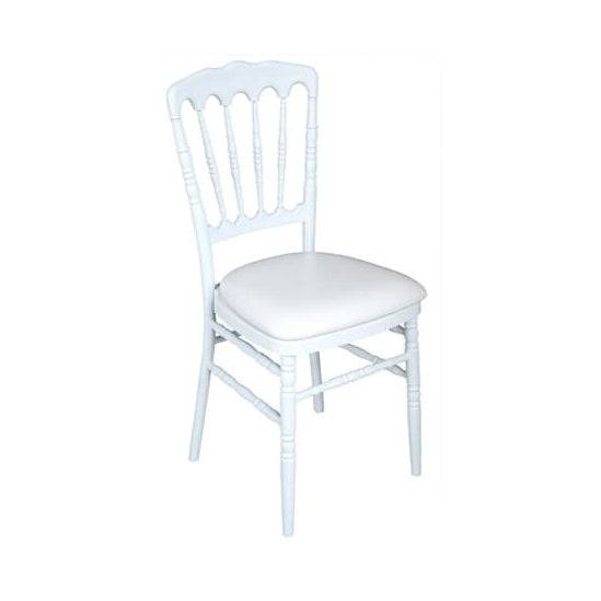 Location Chaises Napoleon Blanches Paris