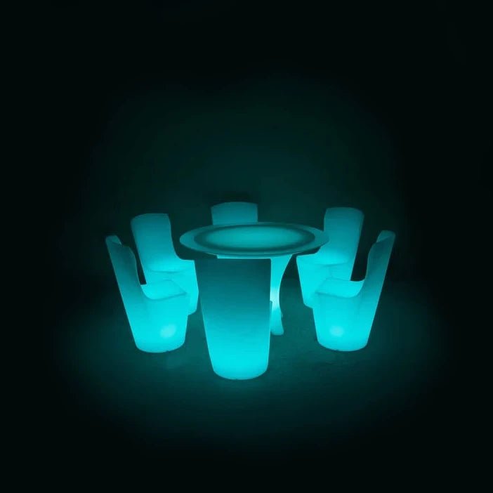 Location Chaise Zoé Slide Lumineuse - GP LOCO EVENEMENT