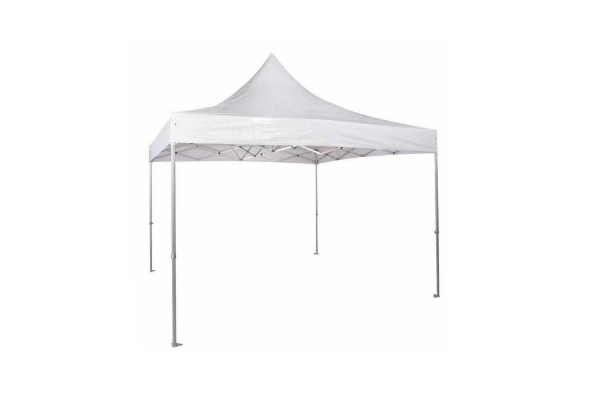 Location Tente Pliante PRO 4m x 4m Blanche - GP LOCO EVENEMENT