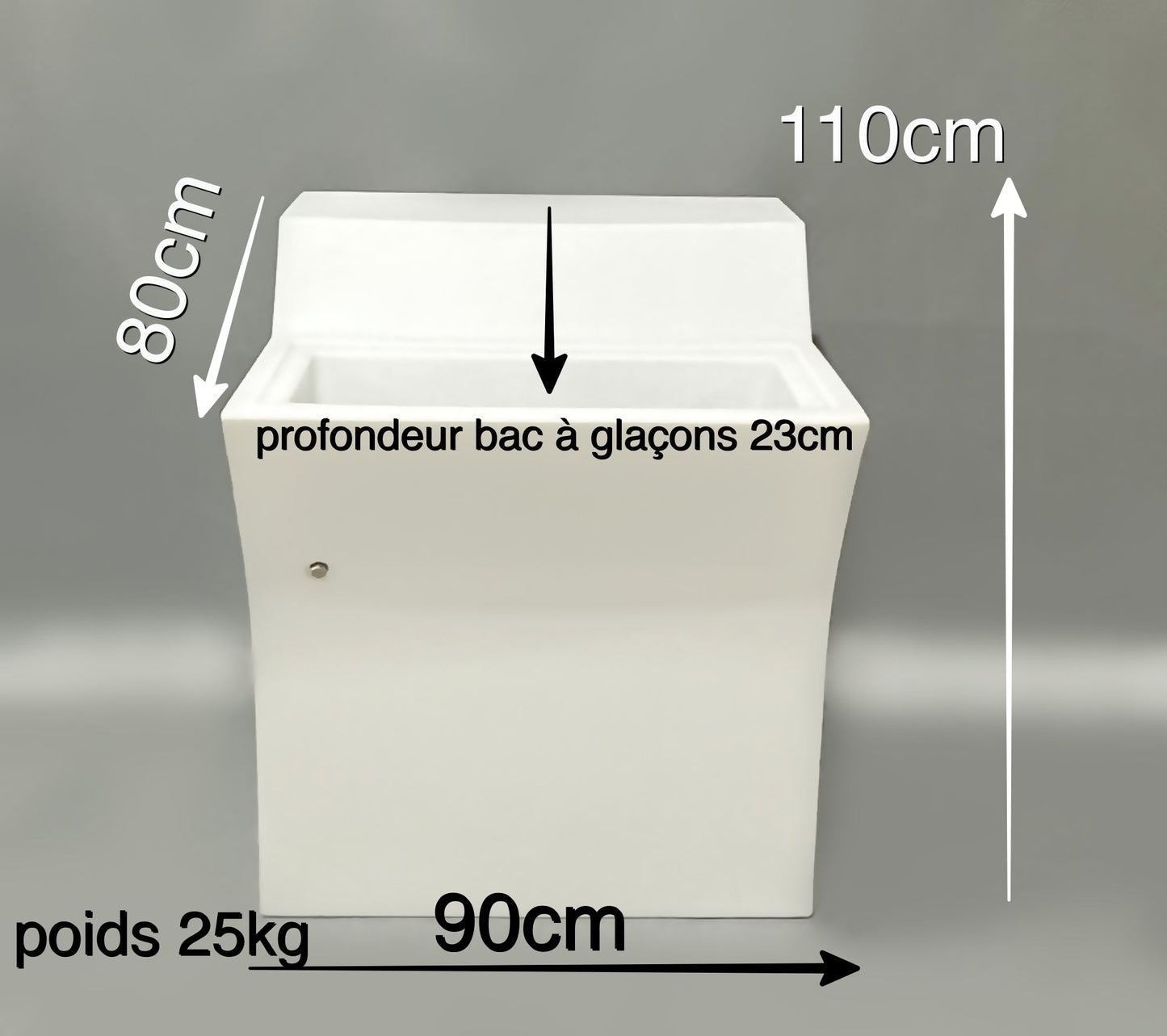 Location Bar Jumbo Ice Lumineux-Mobilier Événementiel Paris
