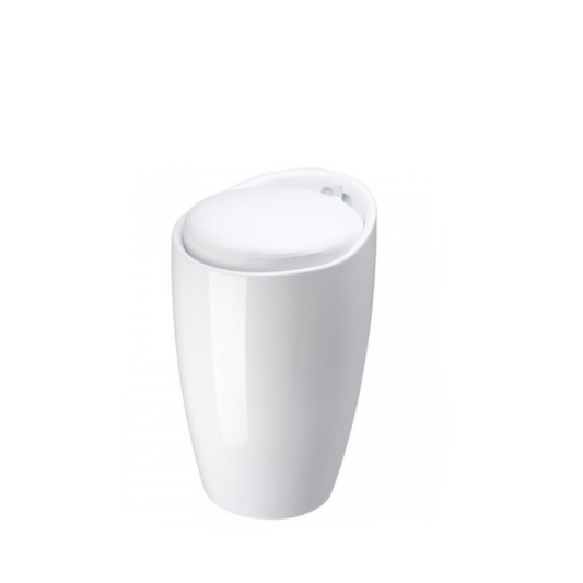 Location Tabouret Vinyle Blanc