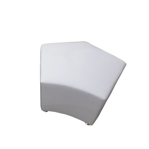 Location Pouf Rizoma Blanc Modulable
