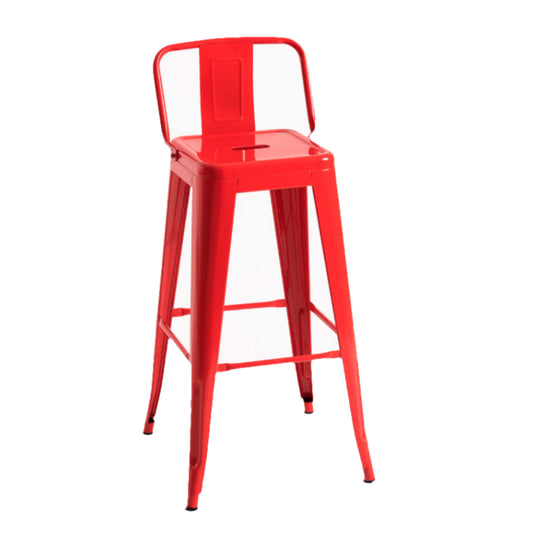 Location Chaise Haute Tolix Rouge