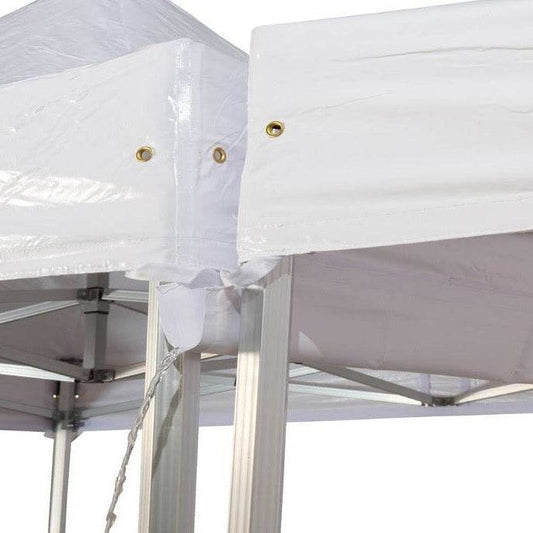 Gouttière 3m Blanche pour Tente Pliante Location