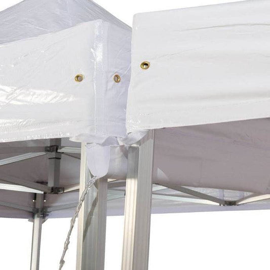 Gouttière 4,5m Blanche pour Tente Pliante Location