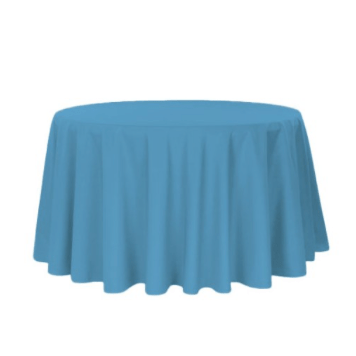 Location Nappe Ronde Bleu 300 x 300
