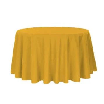 Location Nappe Ronde Jaune 300 x 300 - GP LOCO EVENEMENT