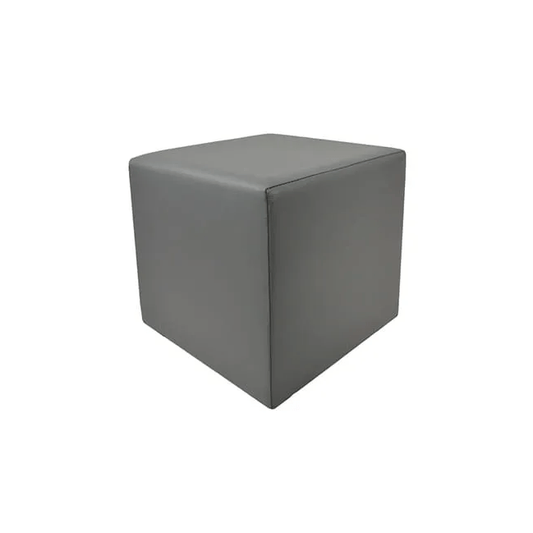 Location Pouf Gris 40x40cm-GP LOCO ÉVÉNEMENT