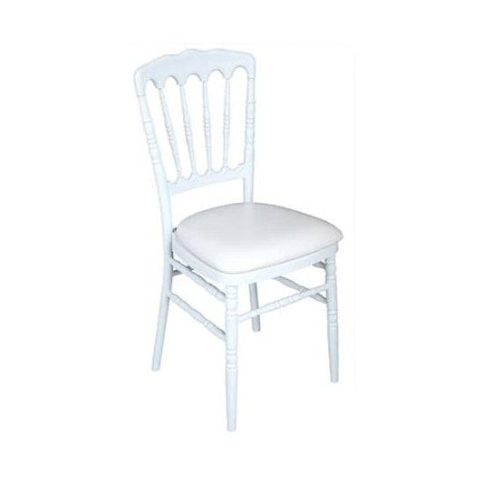 Location Chaises Napoleon Blanches Paris