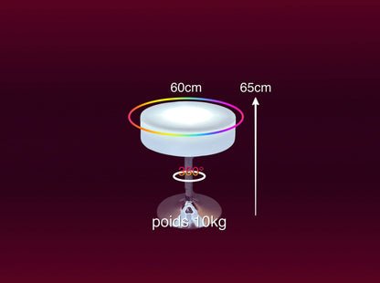 table basse lumineux-gp loco evenement