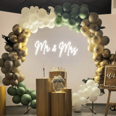 Location Arche de Ballons Ronde Organique - GP LOCO EVENEMENT