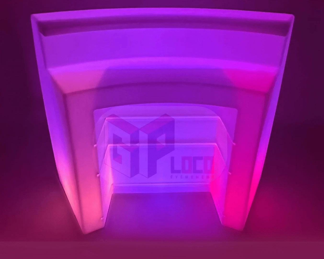 Location Bar Cercle Lumineux - GP LOCO EVENEMENT