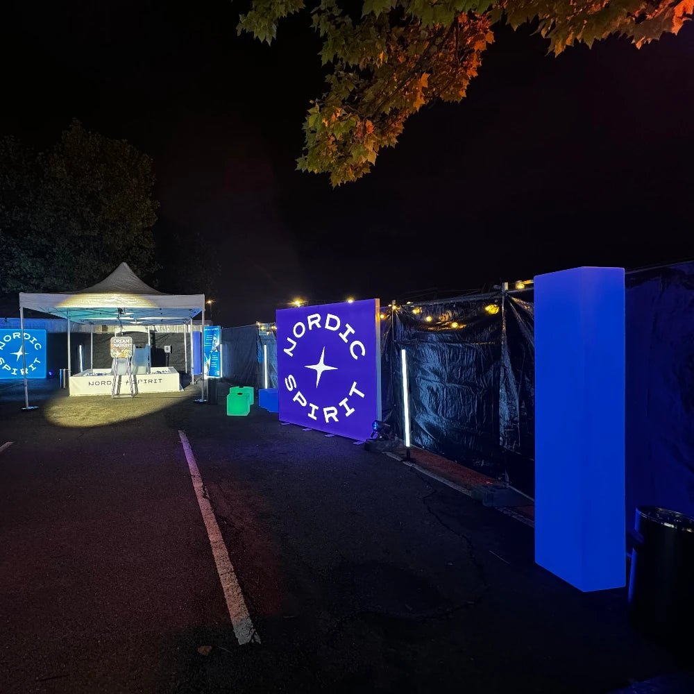 Location Colonne Carrée 192 Lumineuse - GP LOCO EVENEMENT