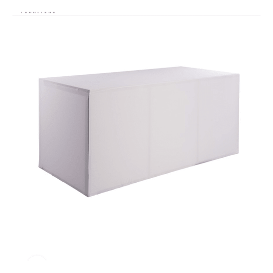 Location de buffet box houssé blanc - GP LOCO EVENEMENT