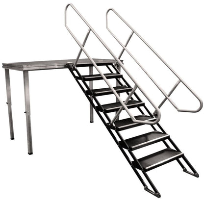 Location Escalier Pour Praticable Hauteur 100 - 180cm - GP LOCO EVENEMENT
