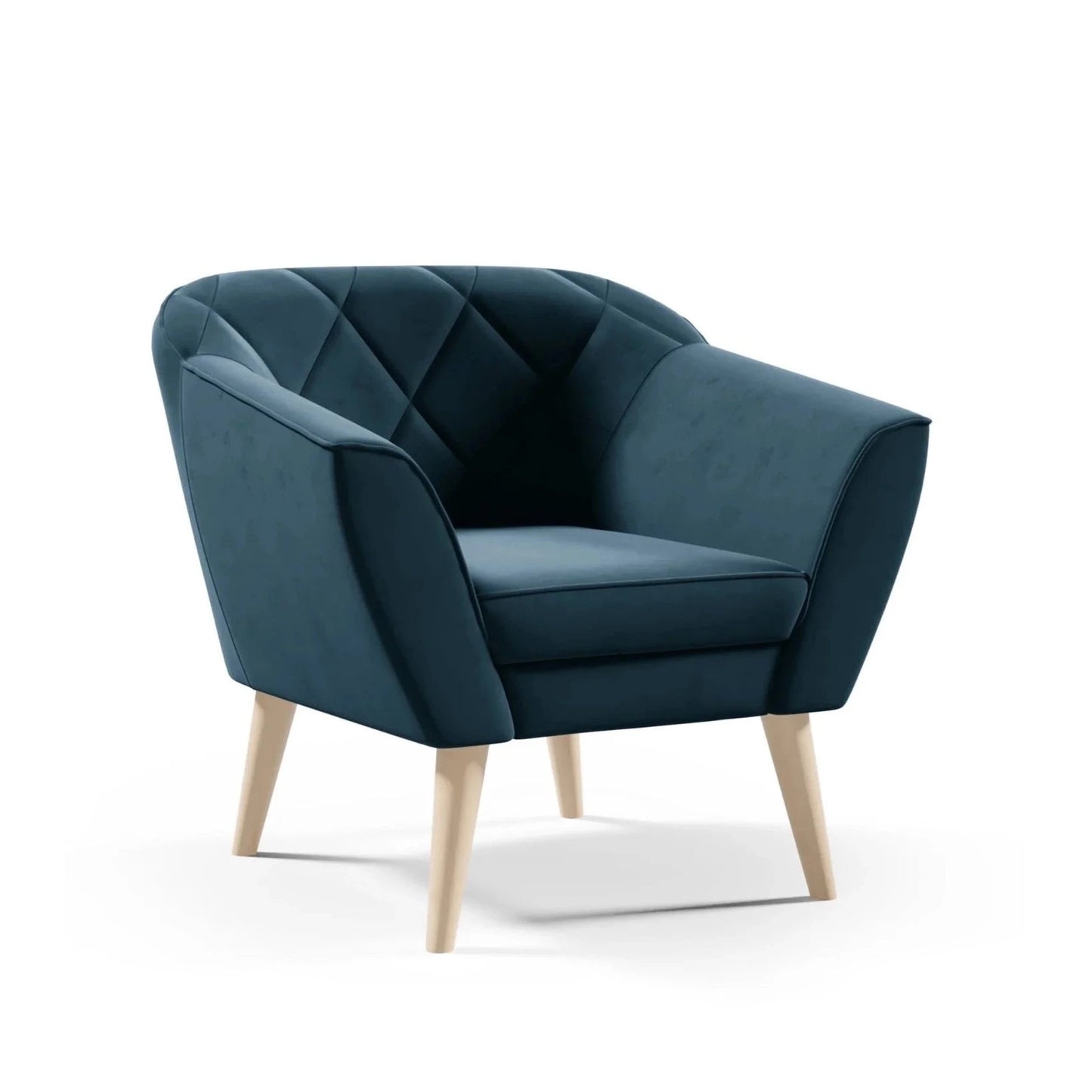 Location Fauteuil Gloria Bleu Marine - GP LOCO EVENEMENT