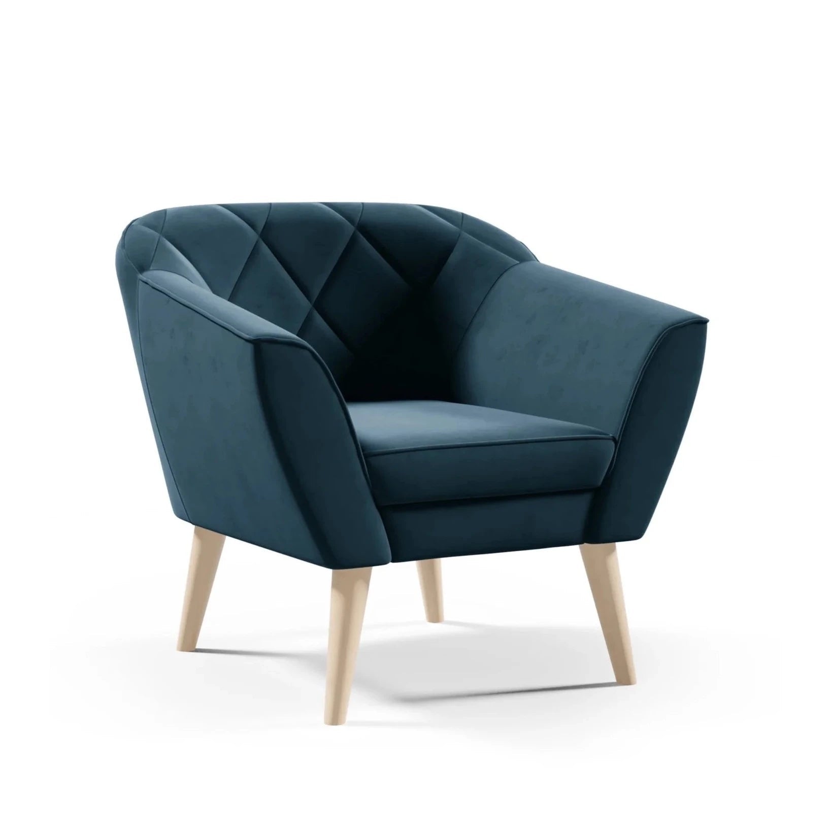 Location Fauteuil Gloria Bleu Marine - GP LOCO EVENEMENT