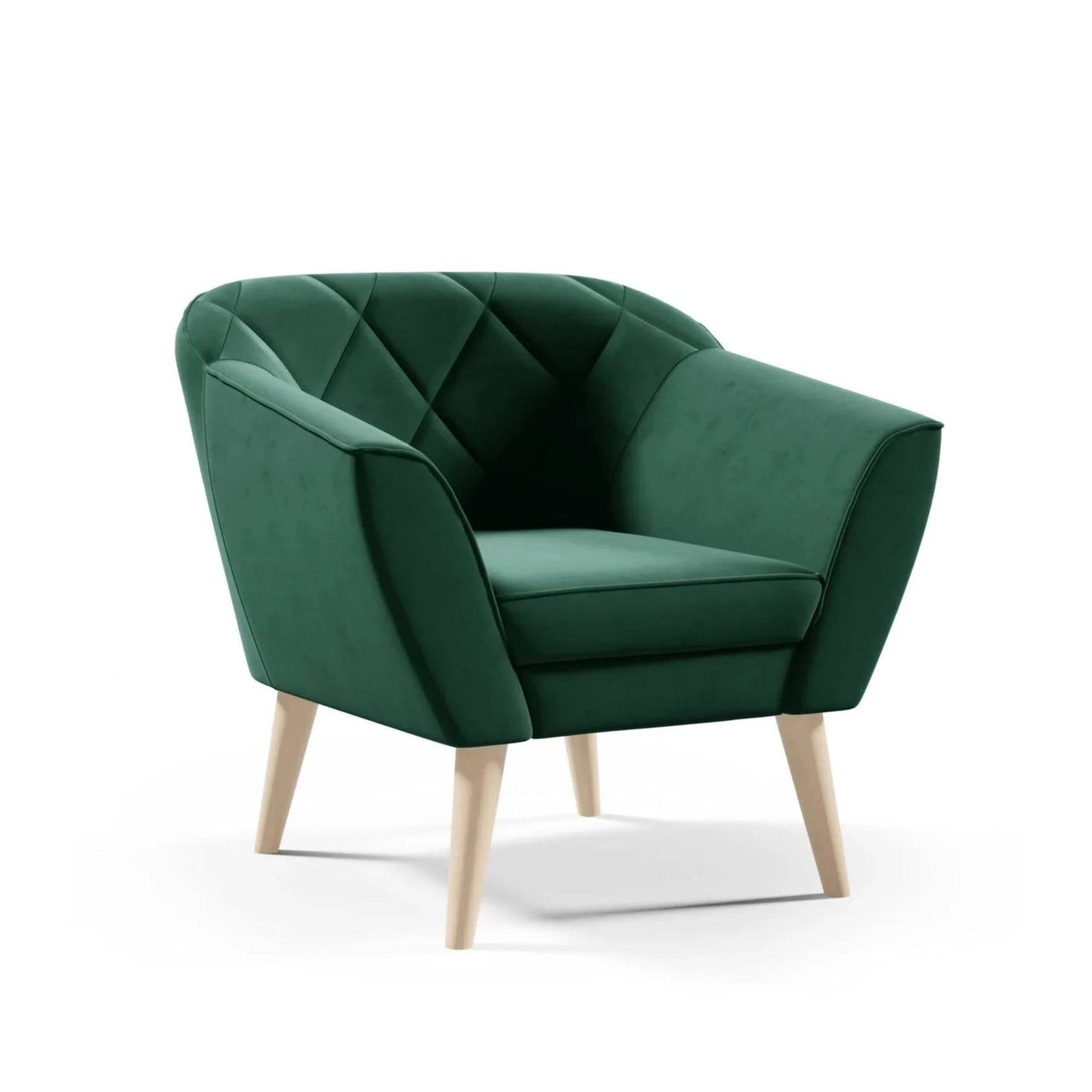 Location Fauteuil Gloria Vert Bouteille - GP LOCO EVENEMENT