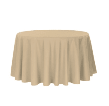 Location Nappe Ronde Beige 300 x 300 - GP LOCO EVENEMENT