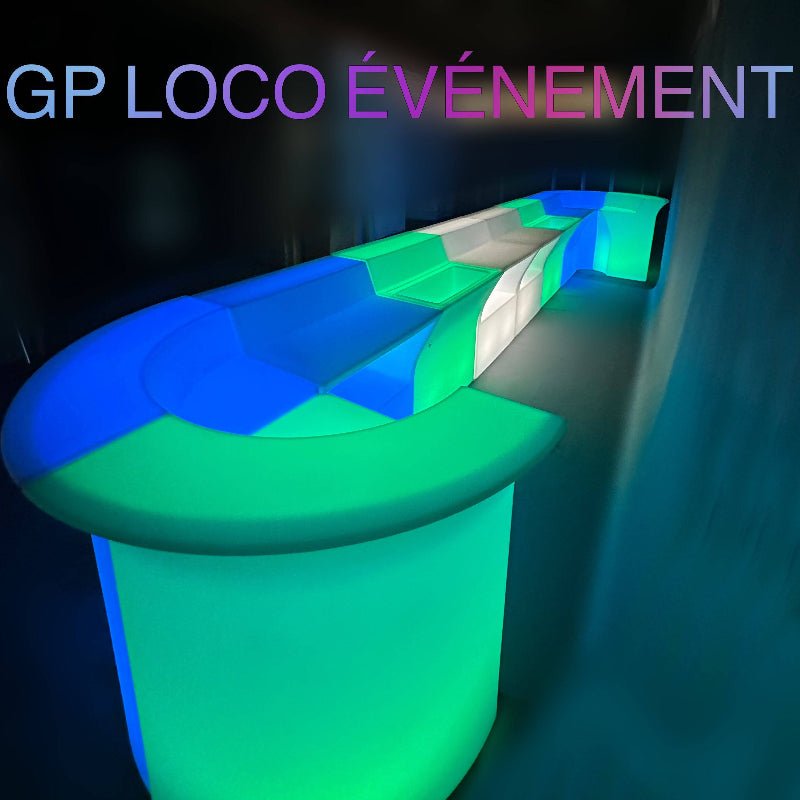 Location Pack Bar Jumbo Lumineux - GP LOCO EVENEMENT