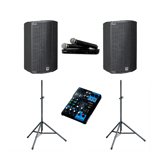 Location Pack Sonorisation 100 Personnes 2400w - GP LOCO EVENEMENT