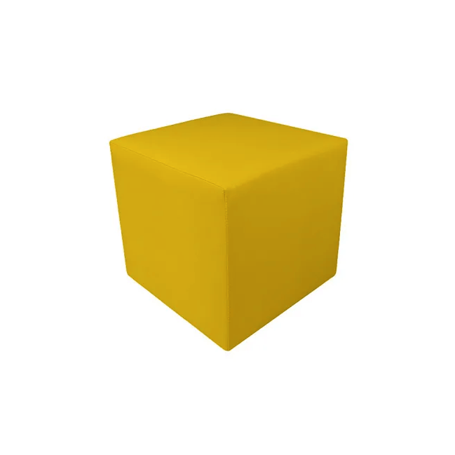 Location Pouf Jaune 40x40cm - GP LOCO EVENEMENT