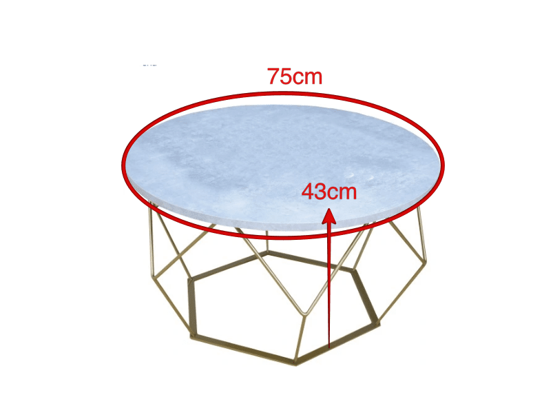 Location Table Basse Forsa Béton - GP LOCO EVENEMENT