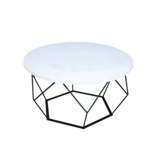 Location Table Basse Forsa Blanche - GP LOCO EVENEMENT