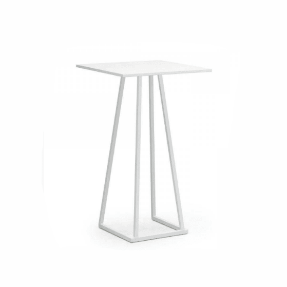 Location Table Haute Linea Blanche - GP LOCO EVENEMENT
