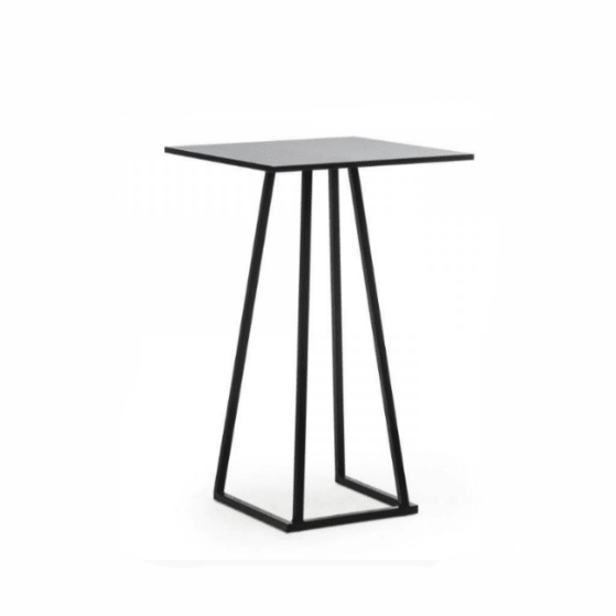 Location Table Haute Linea Noire - GP LOCO EVENEMENT