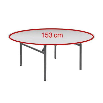 Location Table Pliante Ronde 150cm - GP LOCO EVENEMENT