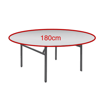Location Table Pliante Ronde 180cm - Standard - GP LOCO EVENEMENT