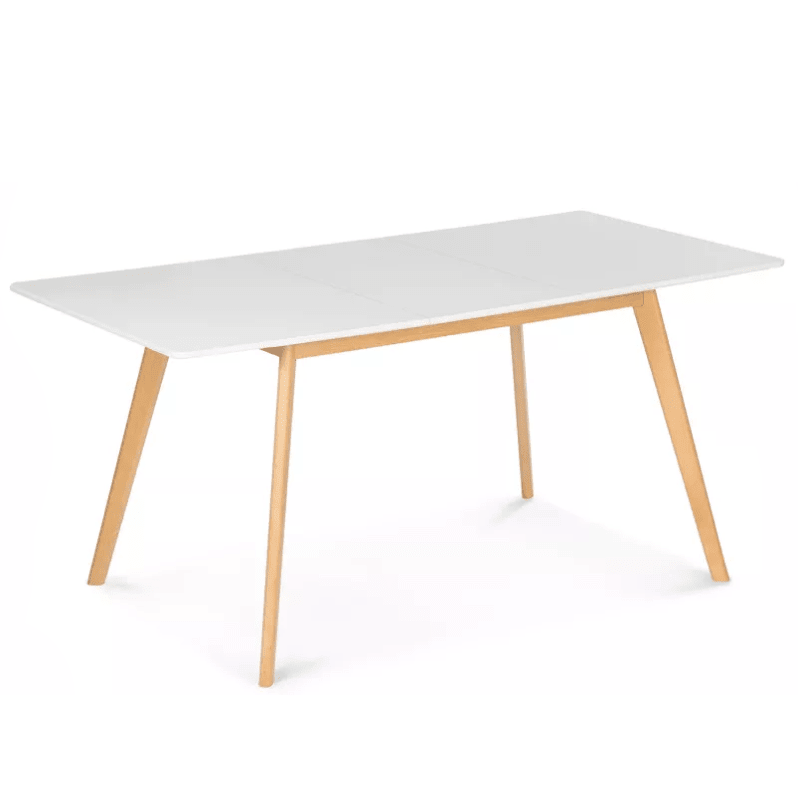 Location Table Scandinave 120 Blanche - GP LOCO EVENEMENT