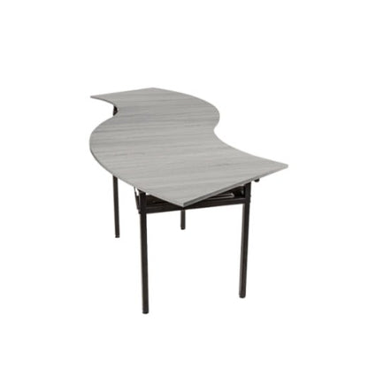 Location Table Vague Bois Clair 190cm - GP LOCO EVENEMENT